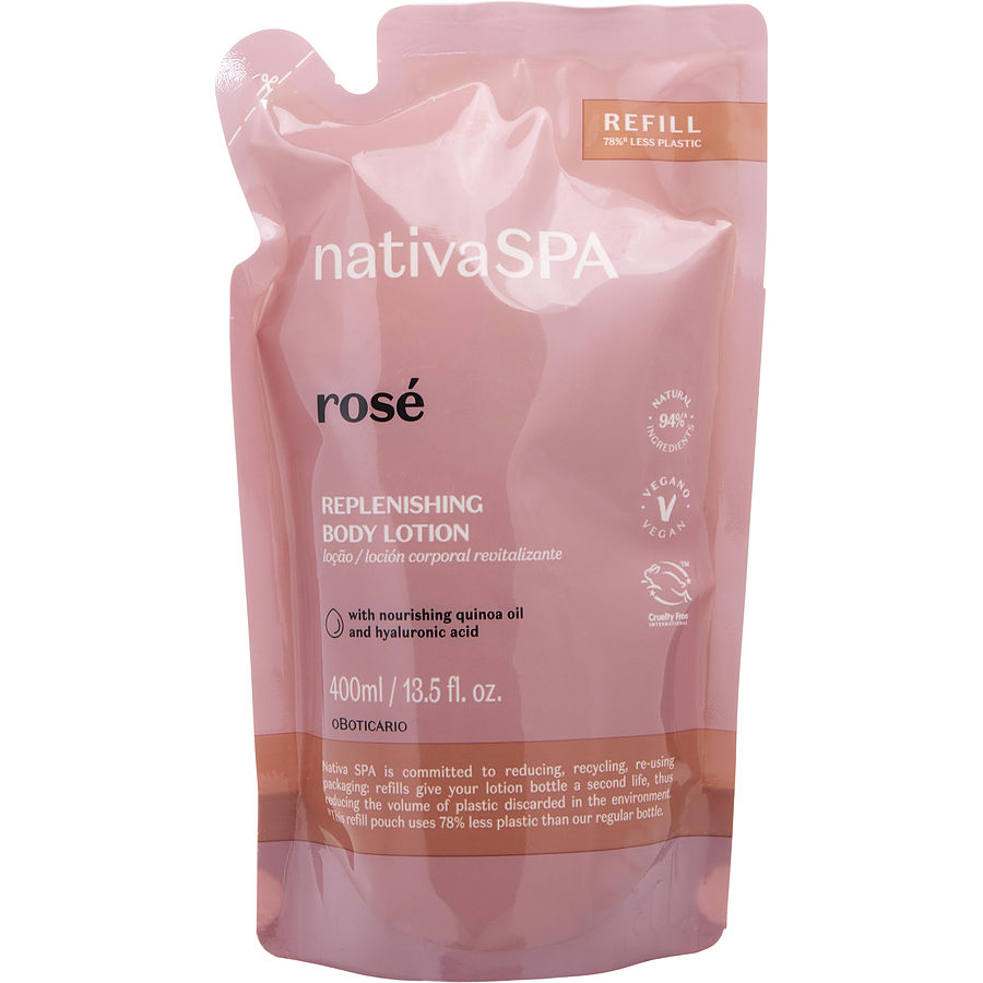 Nativa Spa Rosé Replenishing Body Lotion 400ml/13.5oz