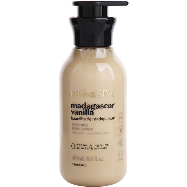 Nativa Spa Madagascar Vanilla Soothing Body Lotion 400ml/13.5oz