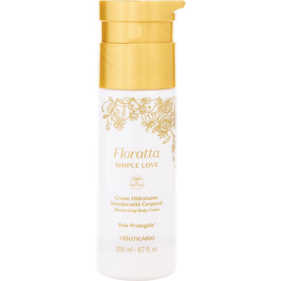 Floratta Simple Love By Floratta Moisturizing Body Cream 6.7 Oz Floratta