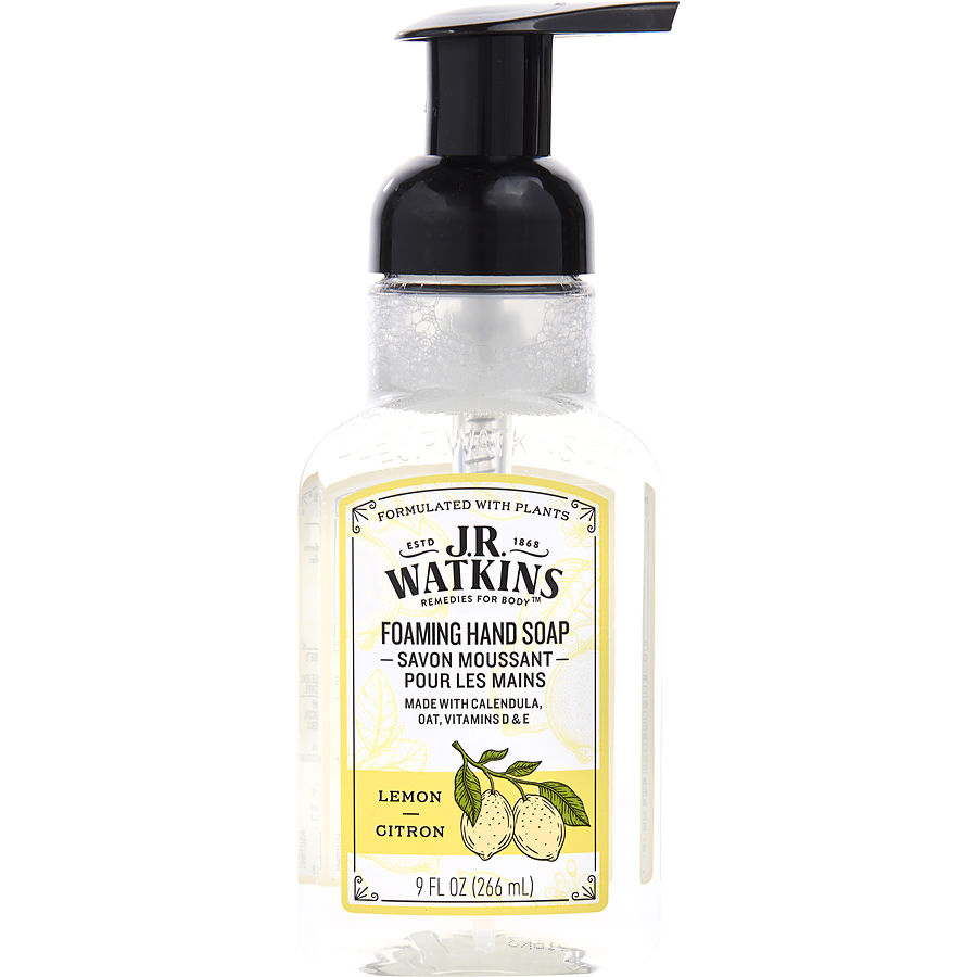 J.R. Watkins Lemon Foaming Hand Soap 266ml/9oz