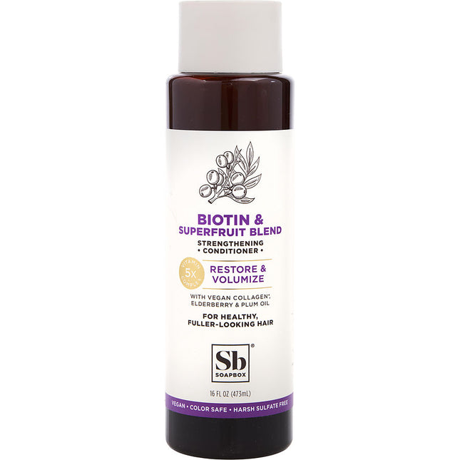 Soapbox Biotin & Superfruit Blend Conditioner 16 oz
