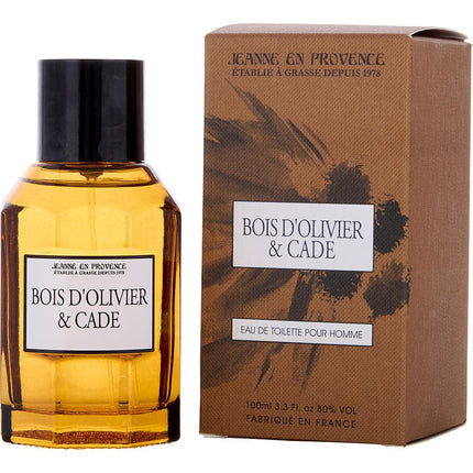 Jeanne En Provence Bois D'olivier & Cade By Jeanne En Provence Edt Spray 3.4 Oz