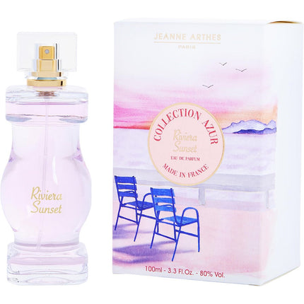 Riviera Sunset By Jeanne Arthes Eau De Parfum Spray 3.4 Oz