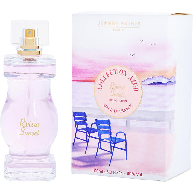 Riviera Sunset By Jeanne Arthes Eau De Parfum Spray 3.4 Oz