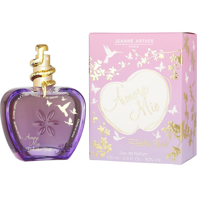 Amore Mio Forbidden Fruit By Jeanne Arthes Eau De Parfum Spray 3.3 Oz