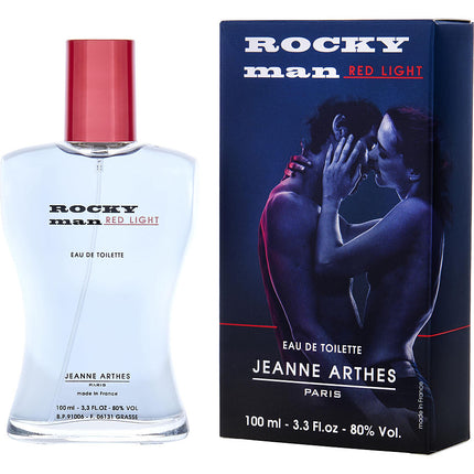 Rocky Man Red Light By Jeanne Arthes Edt Spray 3.3 Oz