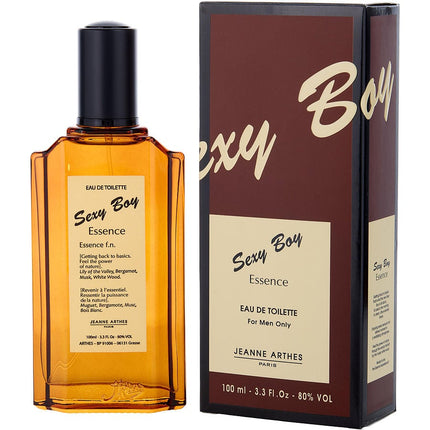 Sexy Boy Essence By Jeanne Arthes Edt Spray 3.3 Oz