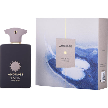 Amouage Library Opus Xv King Blue By Amouage Eau De Parfum Spray 3.4 Oz