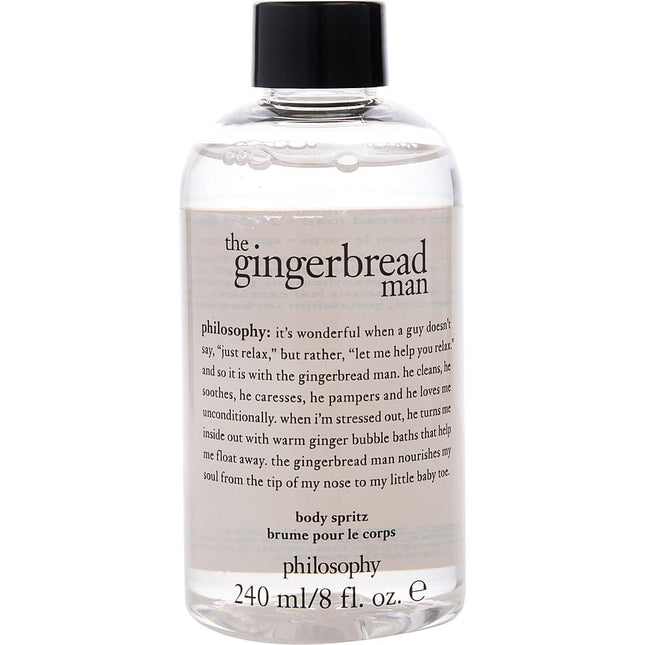 Philosophy The Gingerbread Man By Philosophy Body Spritz 8 Oz