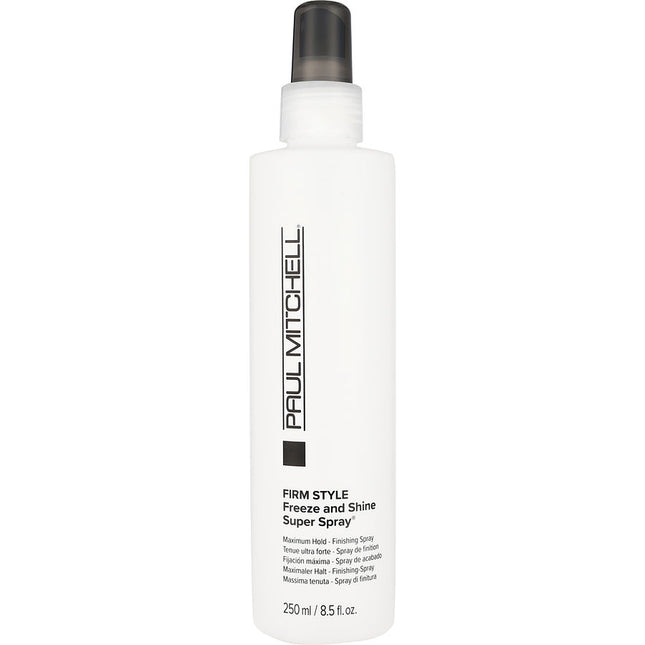 Paul Mitchell Freeze And Shine Super Hairspray Maximum Hold Shiny Finish 8.5 oz
