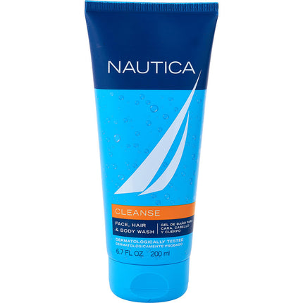 Nautica Cleanse By Nautica Face, Hair & Body Wash 6.7 Oz