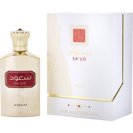 Asdaaf Sa'ud By Lattafa Eau De Parfum Spray 3.4 Oz
