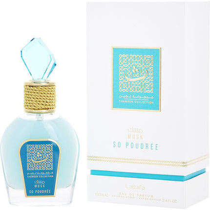 Lattafa Musk So Poudre By Lattafa Eau De Parfum Spray 3.4 Oz (thameen Collection)