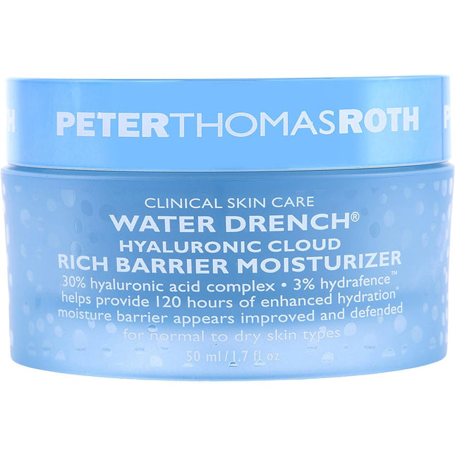 Water Drench Hyaluronic Cloud Rich Barrier Moisturizer --50ml/1.7oz Peter Thomas Roth