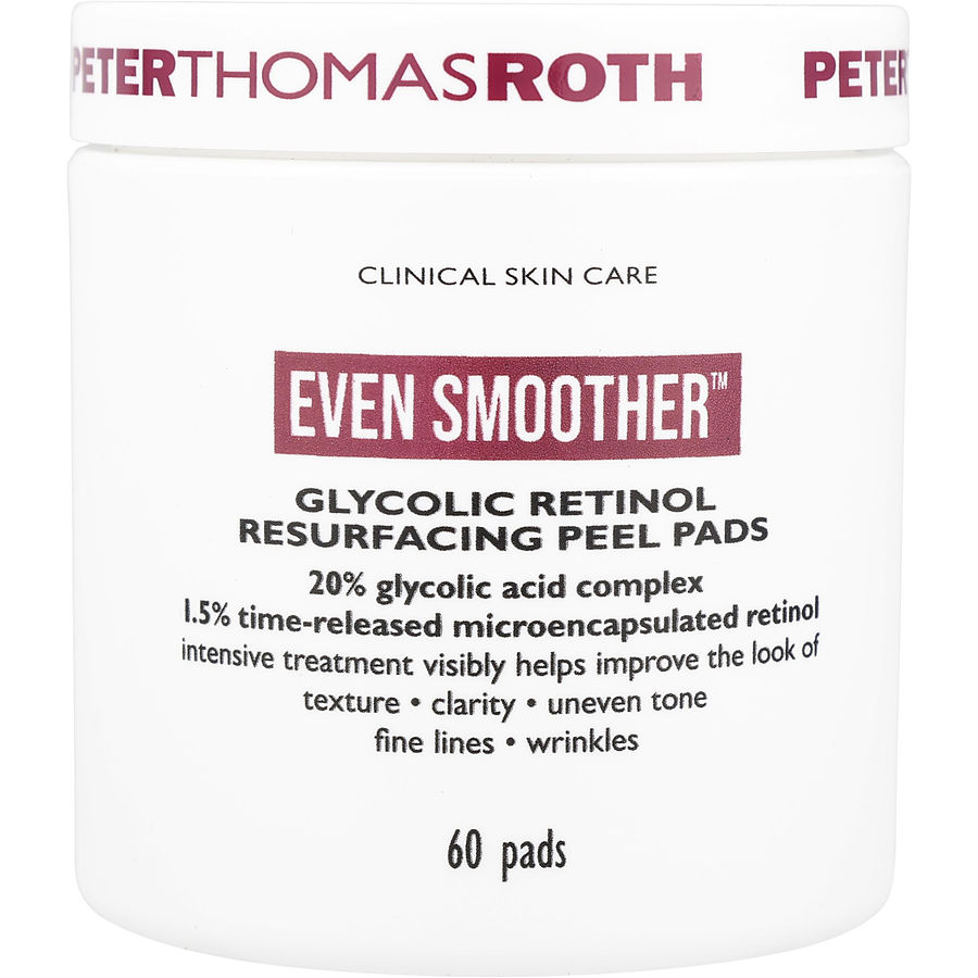 Even Smoother Glycolic Retinol Resurfacing Peel Pads --60ct Peter Thomas Roth