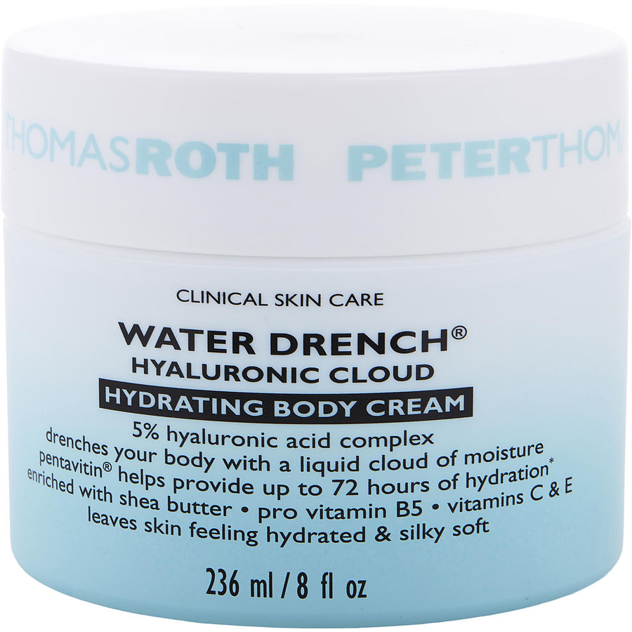Water Drench Hyaluronic Cloud Hydrating Body Cream --236ml/8oz Peter Thomas Roth