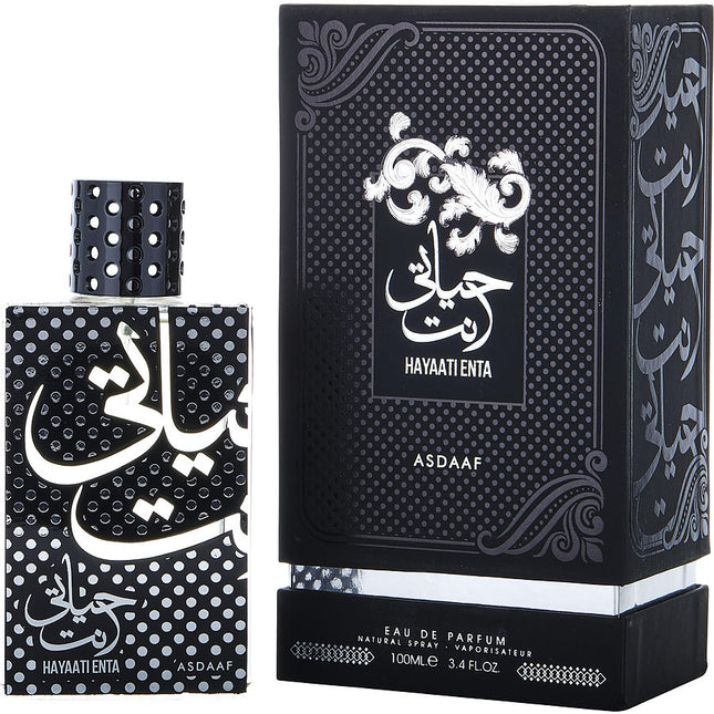 Asdaaf Hayaati Enta By Lattafa Eau De Parfum Spray 3.4 Oz