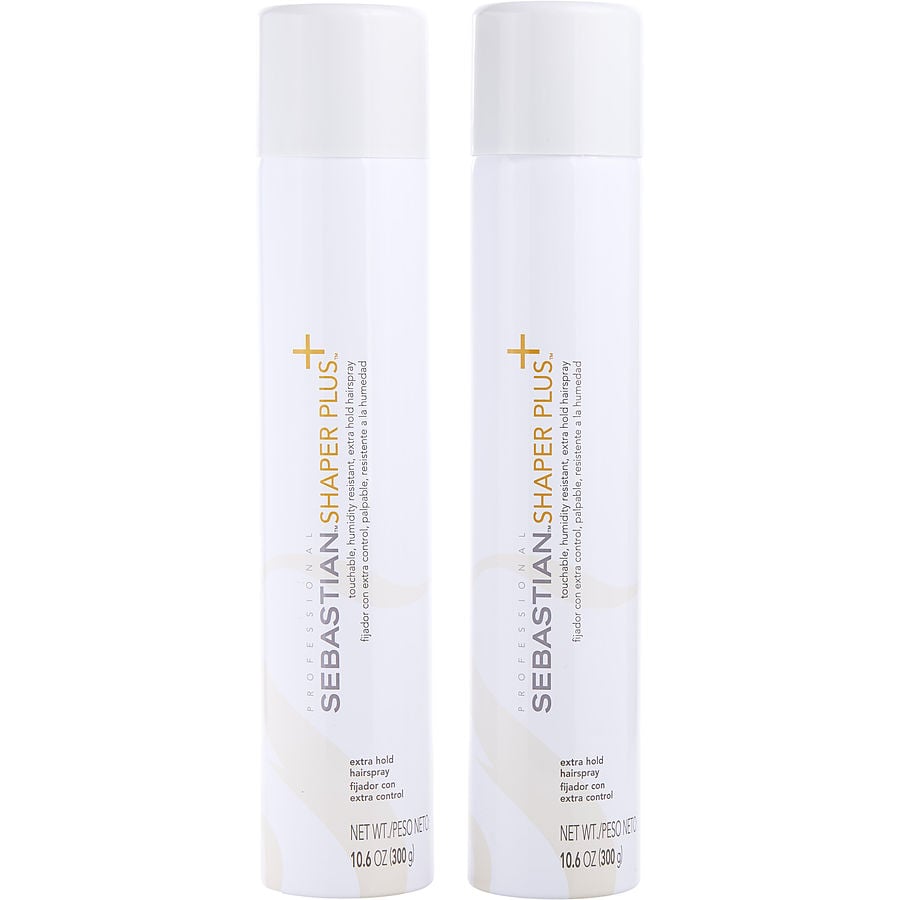 Shaper Plus Extra Hold Hairspray 10.6 Oz (2 Pack) Sebastian