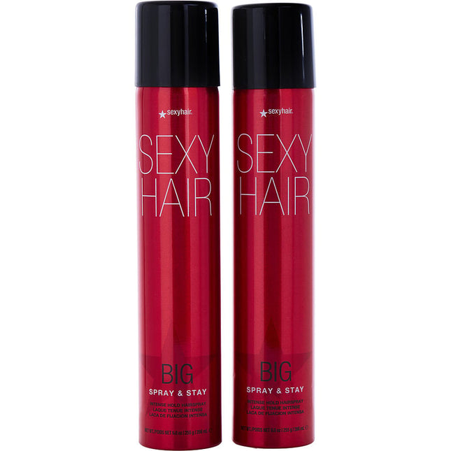 Big Sexy Hair Spray And Stay Intense Hold Hair Spray 9 Oz (2 Pack) Sexy Hair Concepts