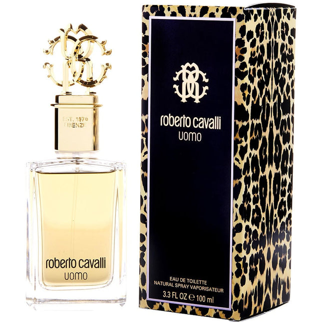 Roberto Cavalli Uomo By Roberto Cavalli Edt Spray 3.4 Oz (new Packaging) Roberto Cavalli