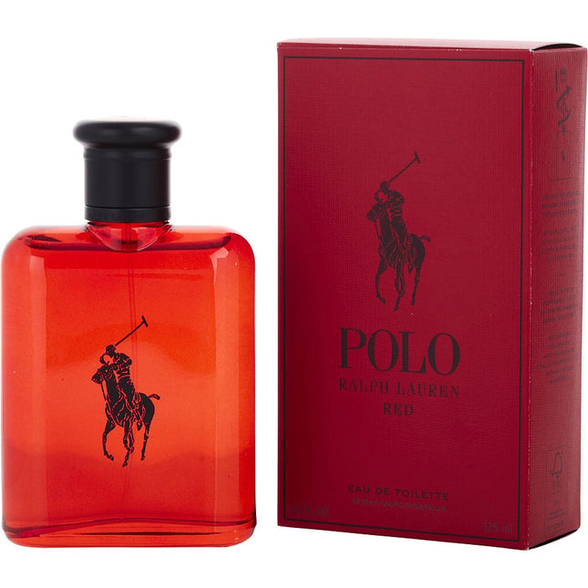 Polo Red By Ralph Lauren Edt Refillable Spray 4.2 Oz