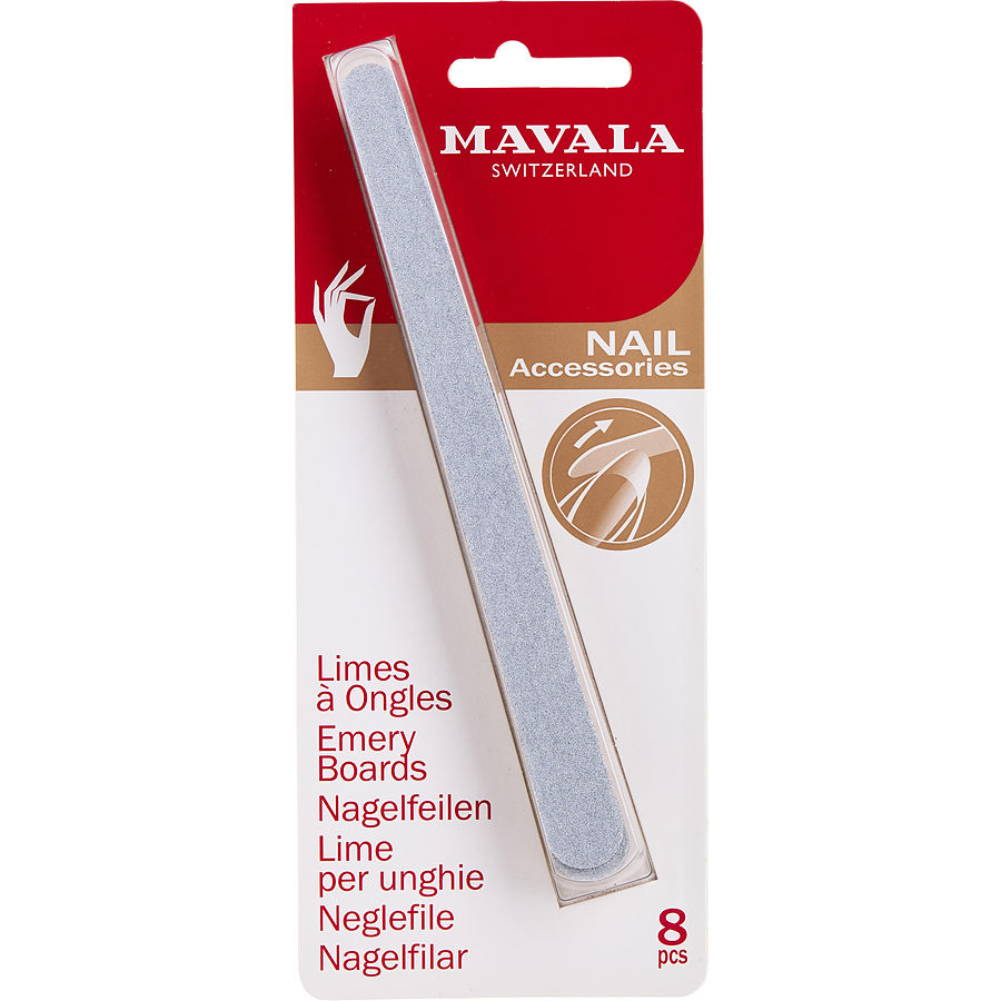 Mavala Switzerland Nail Files Long Nail 8pcs