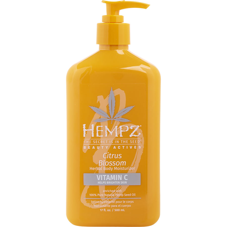 Hempz Citrus Blossom Herbal Body Moisturizer Vitamin C 500ml/17oz