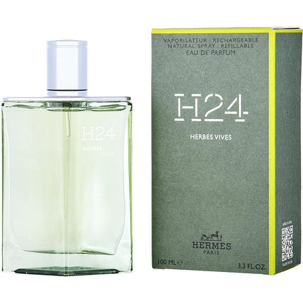 Hermes H24 Herbes Vives By Hermes Eau De Parfum Spray Refillable 3.3 Oz