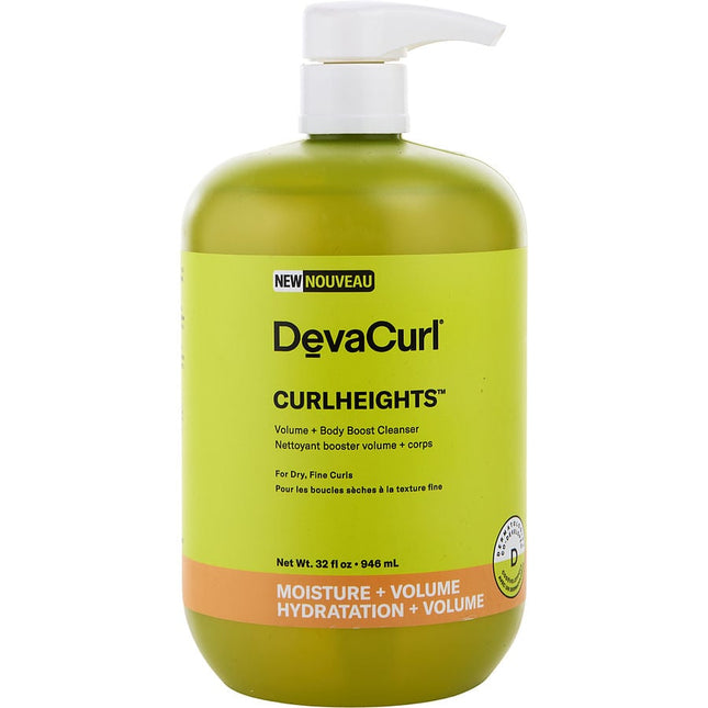 Curlheights Volume + Body Boost Cleanser 32 Oz Deva Concepts