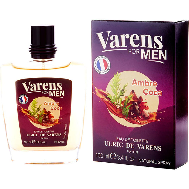 Varens For Men Ambre Coca By Ulric De Varens Edt Spray 3.4 Oz