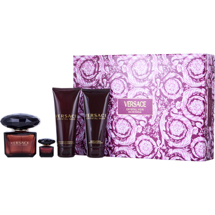 Gianni Versace Gift Set Versace Crystal Noir By Gianni Versace
