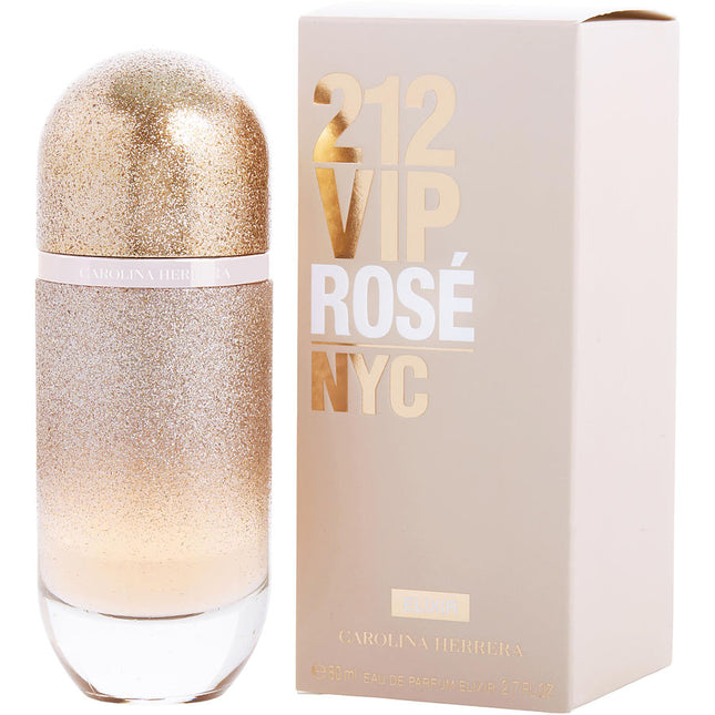 212 Vip Rose Elixir By Carolina Herrera Eau De Parfum Spray 2.7 Oz