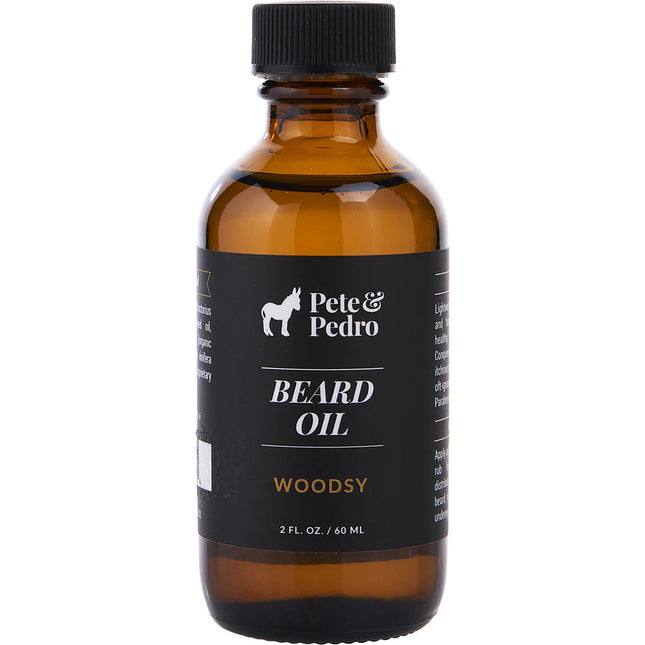 Pete & Pedro Woodsy Beard Oil 2 oz