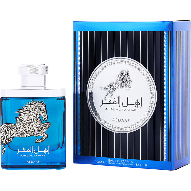 Asdaaf Ahal Al Fakhar By Lattafa Eau De Parfum Spray 3.4 Oz