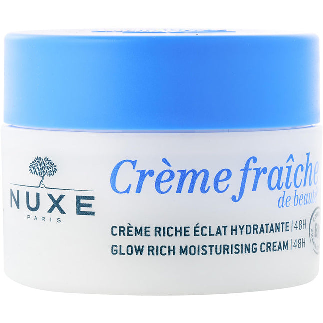 Creme Friache De Beaute 48hr Glow Rich Moisturising Cream (normal To Dry Skin) -- 50ml/1.7oz Nuxe