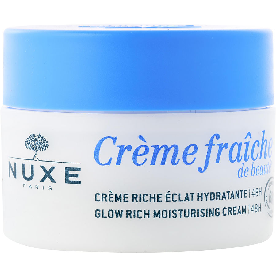 Creme Friache De Beaute 48hr Glow Rich Moisturising Cream (normal To Dry Skin) -- 50ml/1.7oz Nuxe