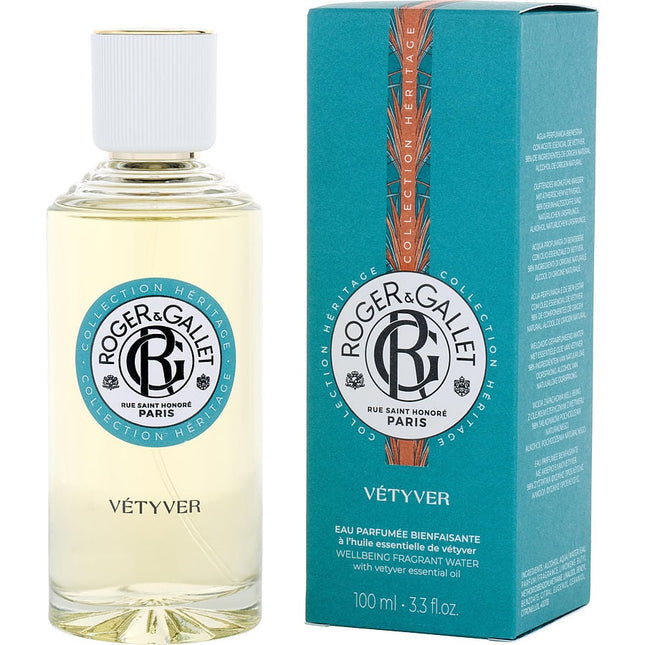 Roger & Gallet Vetyver By Roger & Gallet Wellbeing Fresh Fragrant Water Spray 3.3 Oz Roger & Gallet