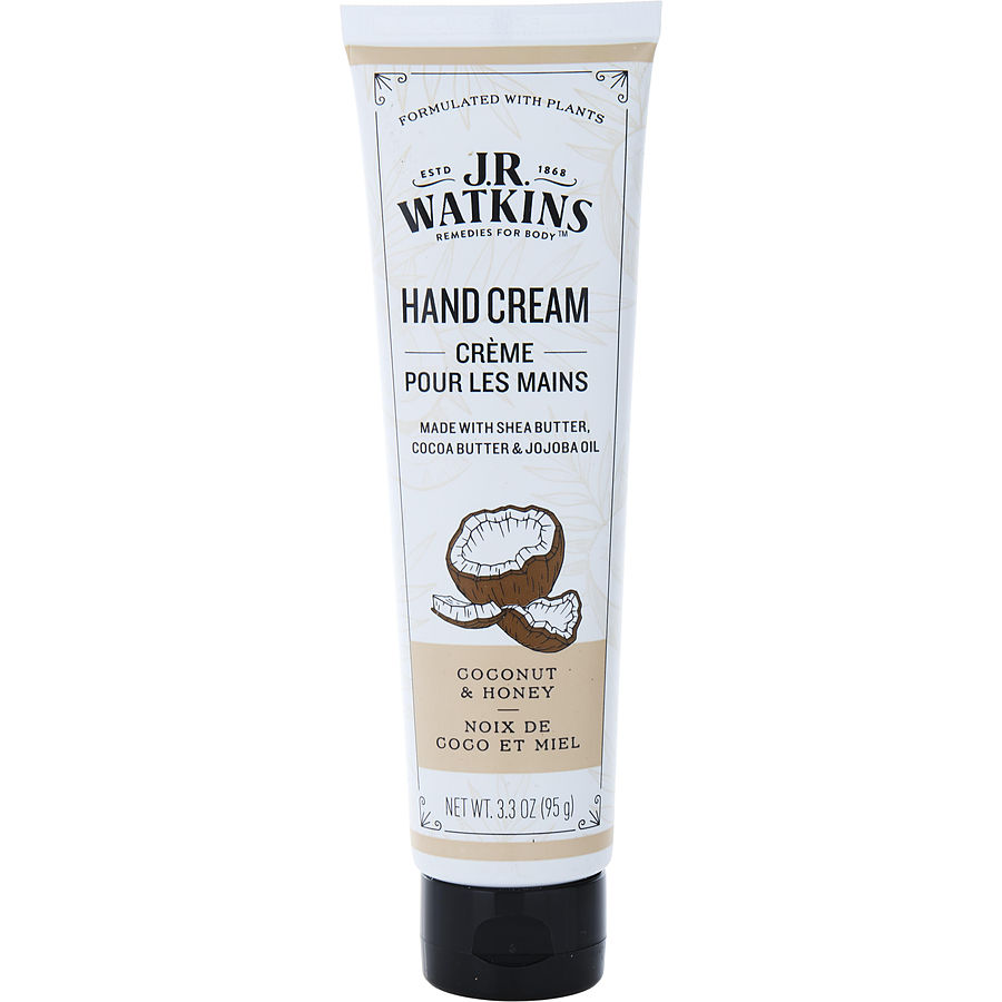 J.R. Watkins Coconut Hand Cream 95g/3.3oz