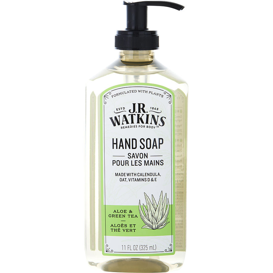 J.R. Watkins Aloe & Green Tea Gel Hand Soap 325ml/11oz