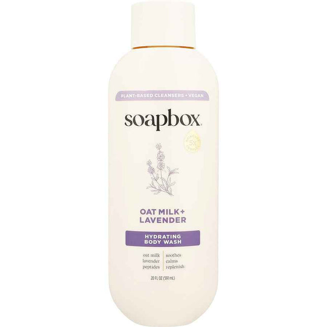 Soapbox Oat Milk & Lavender Body Wash 591ml/20oz