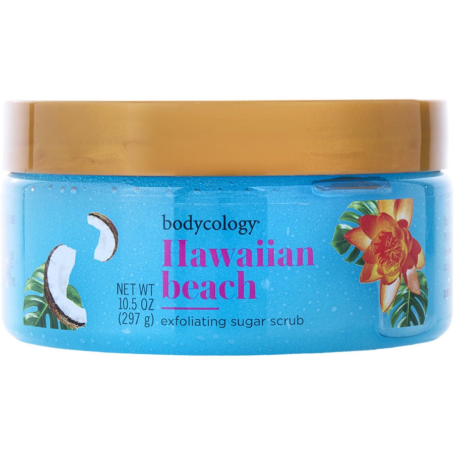 Bodycology Hawaiian Beach By Bodycology Exfoliating Sugar Scrub 10.5 Oz Bodycology