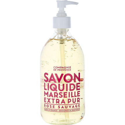 Liquid Marseille Soap Wild Rose  --495ml/16.9oz