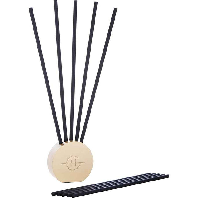 Glasshouse Scent Scene Kyoto In Bloom & Lost In Amalfi Scent Stems (5 Each) And Metal Vessel