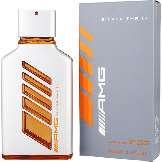 Amg Silver Thrill By Mercedes-benz Eau De Parfum Refillable Spray 3.3 Oz