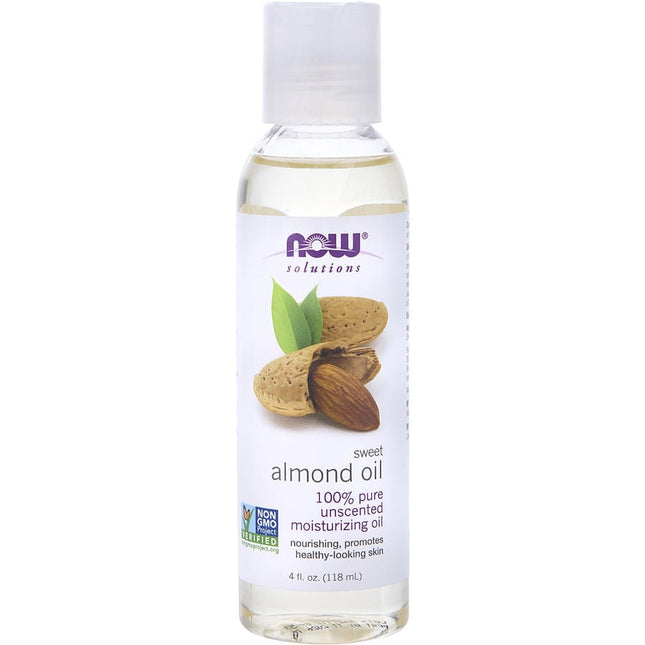 Essential Oils Now Sweet Almond Oil 100% Pure Unscented Moisturizing Oil