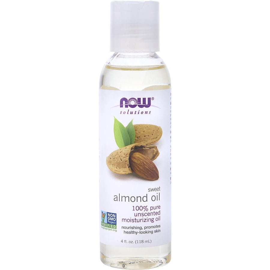 Essential Oils Now Sweet Almond Oil 100% Pure Unscented Moisturizing Oil