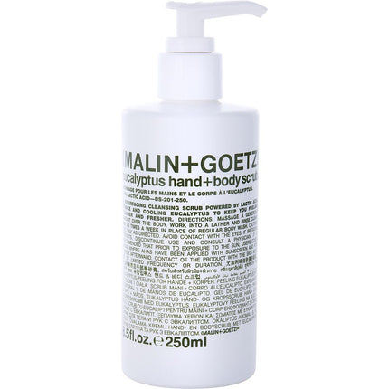 Eucalyptus Hand & Body Scrub --250ml/8.5oz