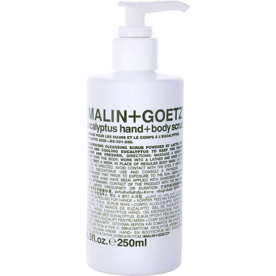 Malin+Goetz Eucalyptus Hand & Body Scrub 250ml/8.5oz