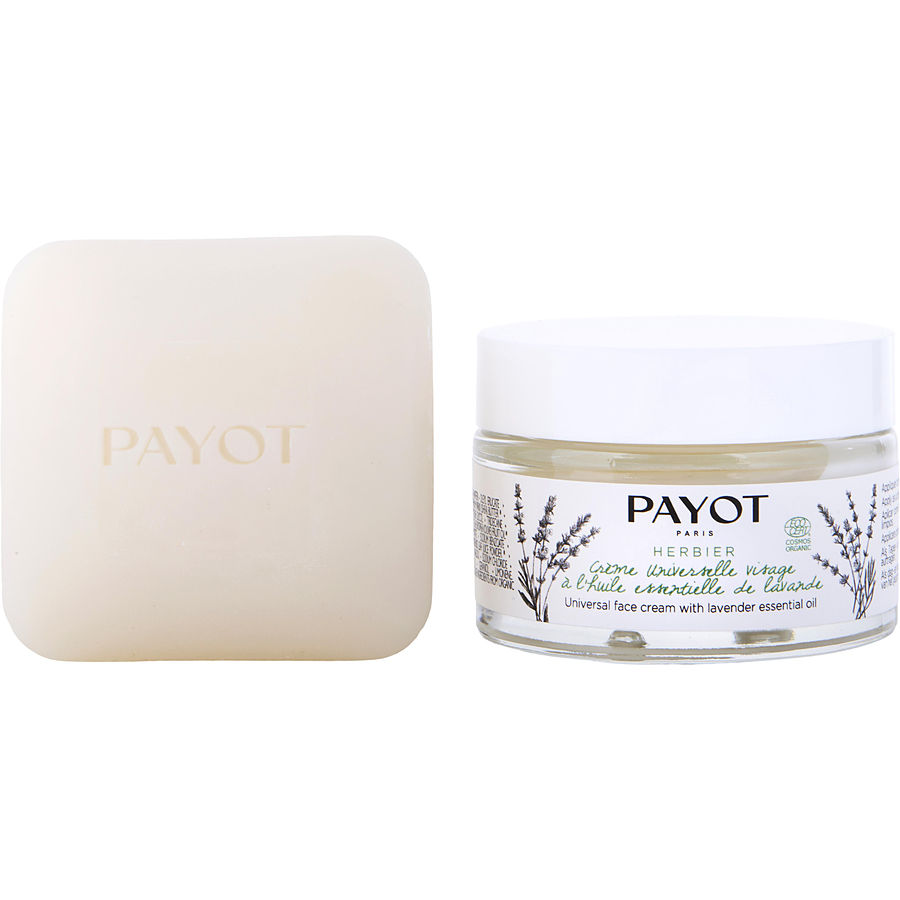 Rituel Herbier Duo Set: Universal Face Cream 50ml + Herbier Cleansing Face & Body Bar 85g --2pcs Payot