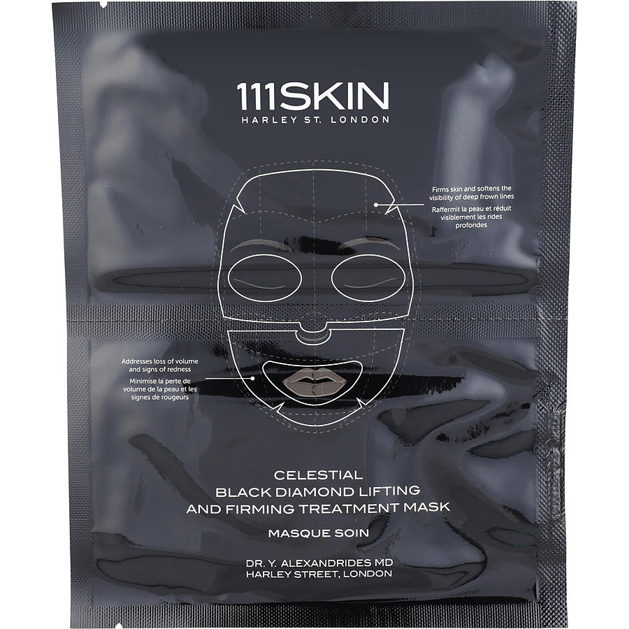 111skin Celestial Black Diamond Lifting And Firming Treatment Mask 5ct